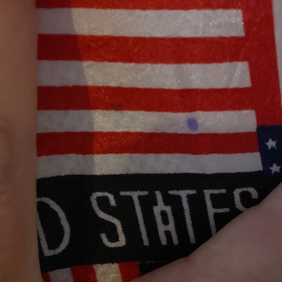 Vintage SOLARE SPORTA United States American flag jacket size Large - Picture 5 of 8